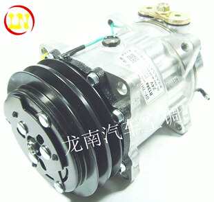 适用华菱汽车空调压缩机总成 全新华菱上压板空调泵 汽车空调配件