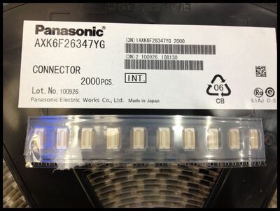 AXK5F20347YG Panasonic板对板连接器 10个起可拿 【100% 原装】