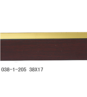 王斌框条 ps塑料线条红木色1-3CM 发泡线 裱框 材料038-1-205