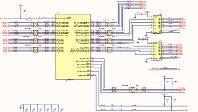 TMS320DM368开发原理图 DM368 带TVP5146 AIC3101 TVP7002 KS8001