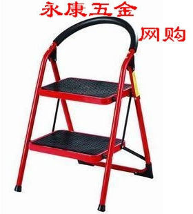 楼梯-四步梯折叠梯子/家用楼梯/登高梯/圆扶梯