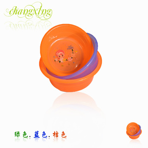 透明加厚塑料洗脸盆水果盆婴儿童小号脸盆洗衣盆家用洗菜盆洗脚盆
