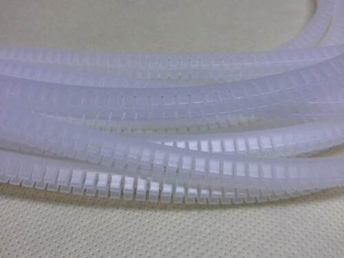 齿形保护套 护边 包角料 KG-020 2MM 白色 自由护线套 保护带