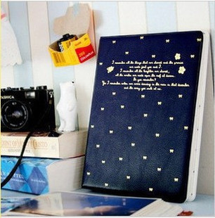 包邮 韩国文国monopoly Sentimental 插页式相册 蓝粉2色选