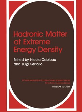 【预订】Hadronic Matter at Extreme Energy Density