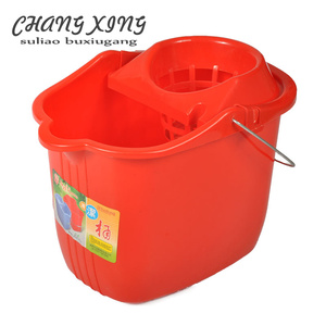 加大加厚塑料挤水地拖桶带轮钢化地拖墩布桶拖地拧干桶清洁拖布桶