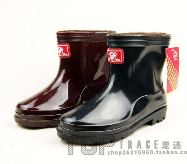 Chaussures - bottes caoutchouc homme pour hiver - semelle tendon - Ref 961115 Image 1