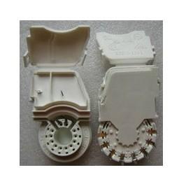 双聚焦管座 GZS10-301 九脚管座包邮