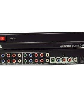 仝丽 DSP4 色差分配器 一进四出 色差分量信号分配器