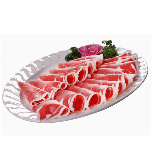 赤豪食品 羔羊肉卷 新鲜羊肉卷 肥羊200克*5包