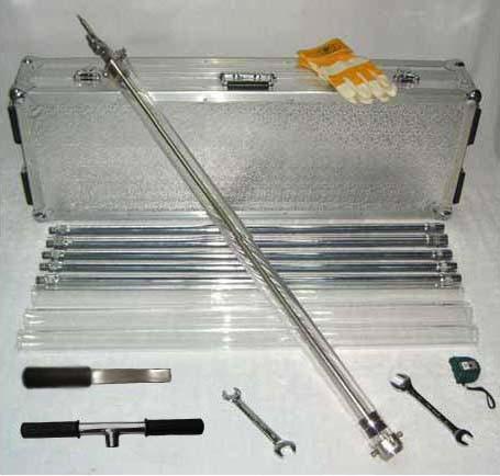 活塞式柱状有机玻璃管