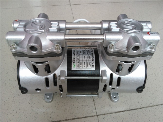 小型无油真空泵 60L/min 气泵220V 真空泵