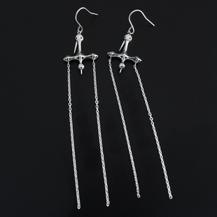 预定 EVA新世纪福音战士新剧场版 第七使徒 银饰品 耳环耳钉