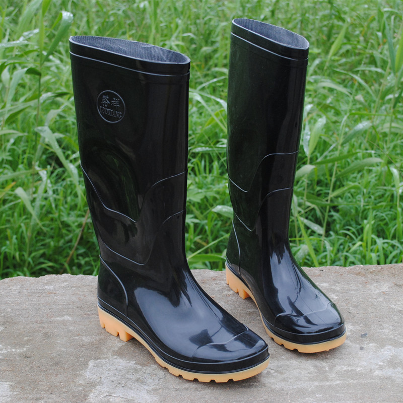 Chaussures - bottes caoutchouc homme - semelle tendon - Ref 963447 Image 1