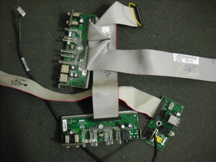 320 DELL 520 620 IO板开关带线带灯带固定架 原装 745 戴尔