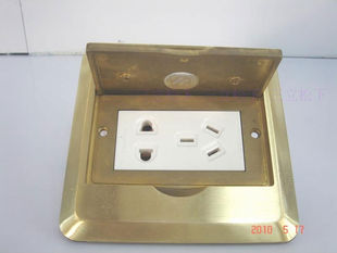 上海正旦隐藏翻盖式五孔地面插座(量大面议）