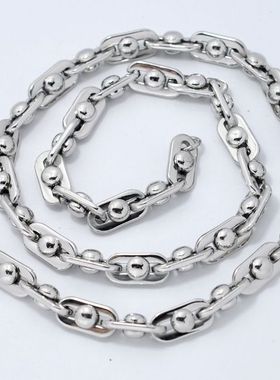 钛钢项链/316L钢项链/男款男式项链/绅士项链不锈钢项链[1011]