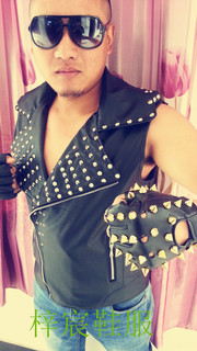 Pantalon cuir homme - Ref 1482021 Image 33