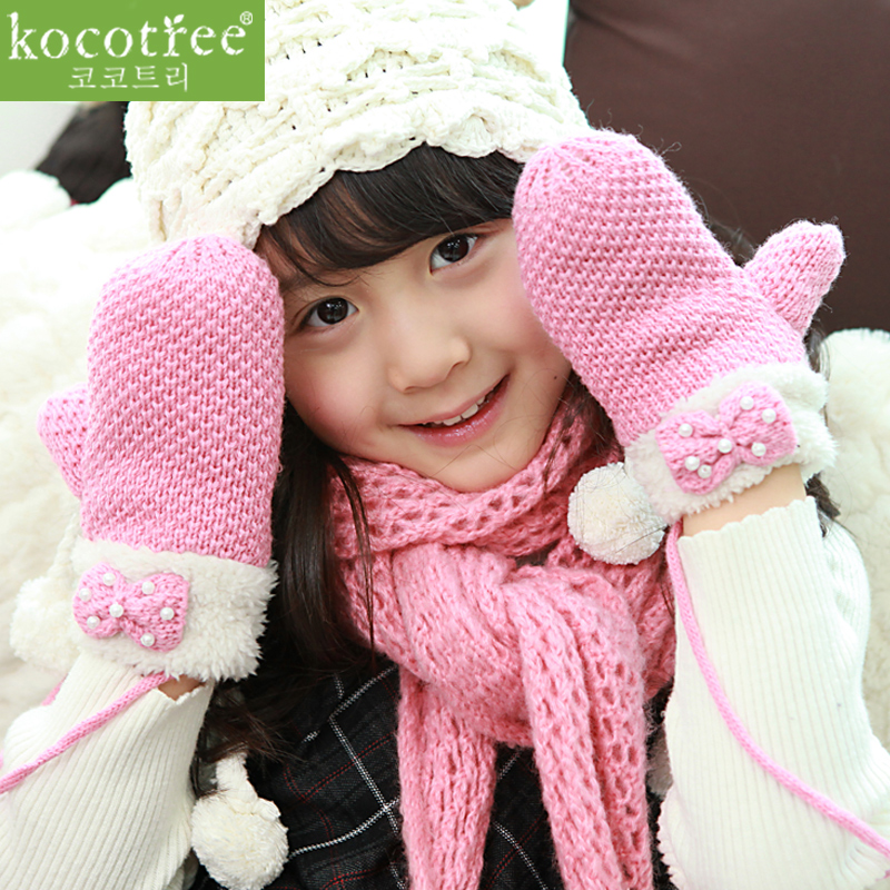 Gants pour fille KOCOTREE en de laine - Ref 2149803 Image 1