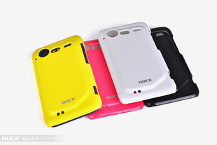 轻彩保护套超薄硬彩手机壳正品 ROCK洛克 S710手机套 G11 膜 HTC