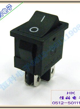 船型开关 4只脚 KCD1-201 KCD3电源开关电子开关 纯铜触点