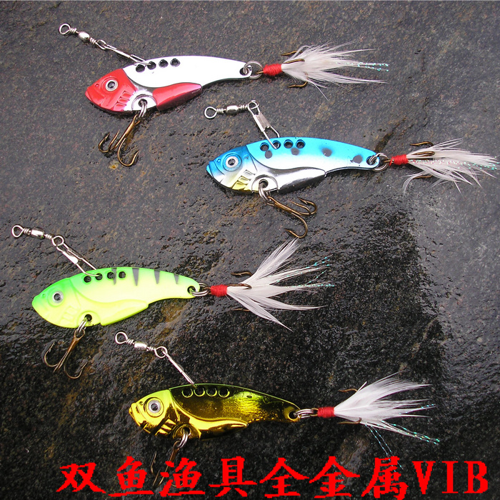 金属震动亮片颤泳鲈鱼路亚饵