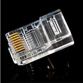 商城品质  六类水晶头 千兆6类水晶头 RJ45网络水晶头8P8C - 封面