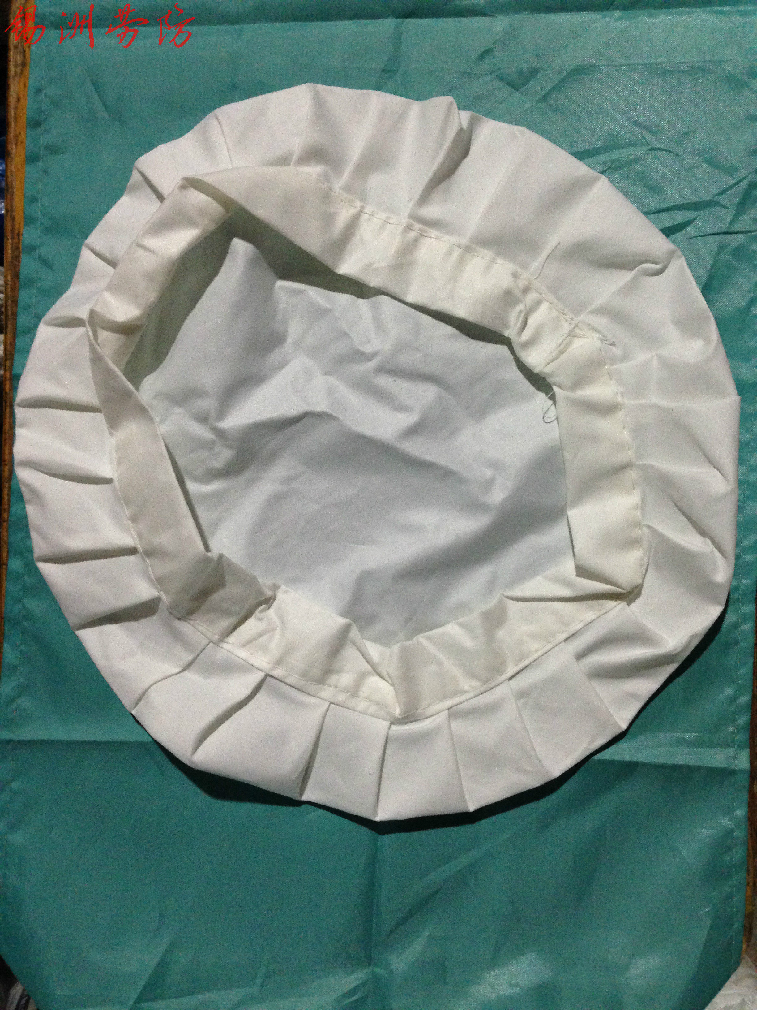 纺工帽工作帽劳保帽白布帽防尘帽子男女食品加工纺织工厂生产车间