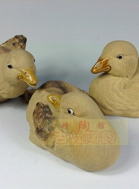 客厅书房招财摆件可爱小鹅