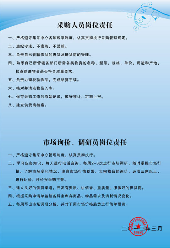 593海报印制海报展板素材382采购员市场询价调研员岗位职责
