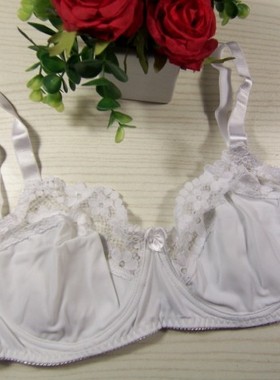 清货特价2件免邮 超薄花边蕾丝内衣 欧美内衣 白色文胸 *75B,80BC