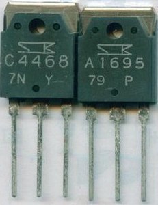 〖昇發电子〗2SA1695 2SC4468 A1695 C4468  音频功率对管