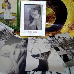 韩国文具 黑白lomo风格明信片 装饰卡片,文具电教/文化用品/商务用品,贺卡/明信片,淘宝优惠券,粉丝福利购,淘宝优惠卷