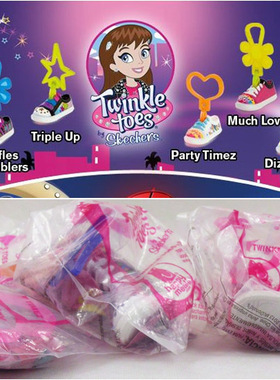 限量McDonalds  麦当劳玩具【twinkle toes 海外收藏品】情侣礼物