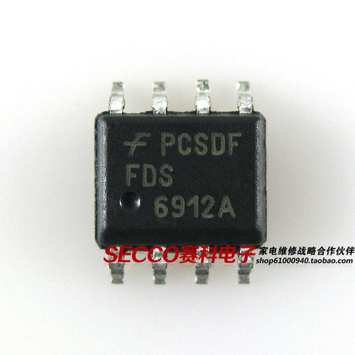 〖全新原装〗6912A FDS6912A 贴片8脚 液晶电源IC芯片 集成电路