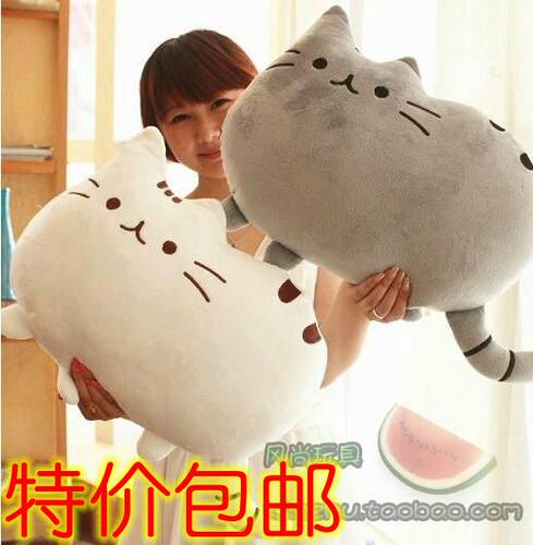 可爱猫咪抱枕靠垫布偶喵星人韩国