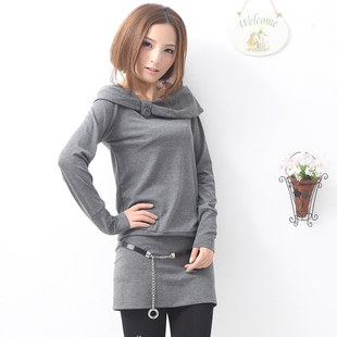 女装 9088铁灰 韩式 春装 优雅大方大翻领连衣裙精品品牌 2020新款