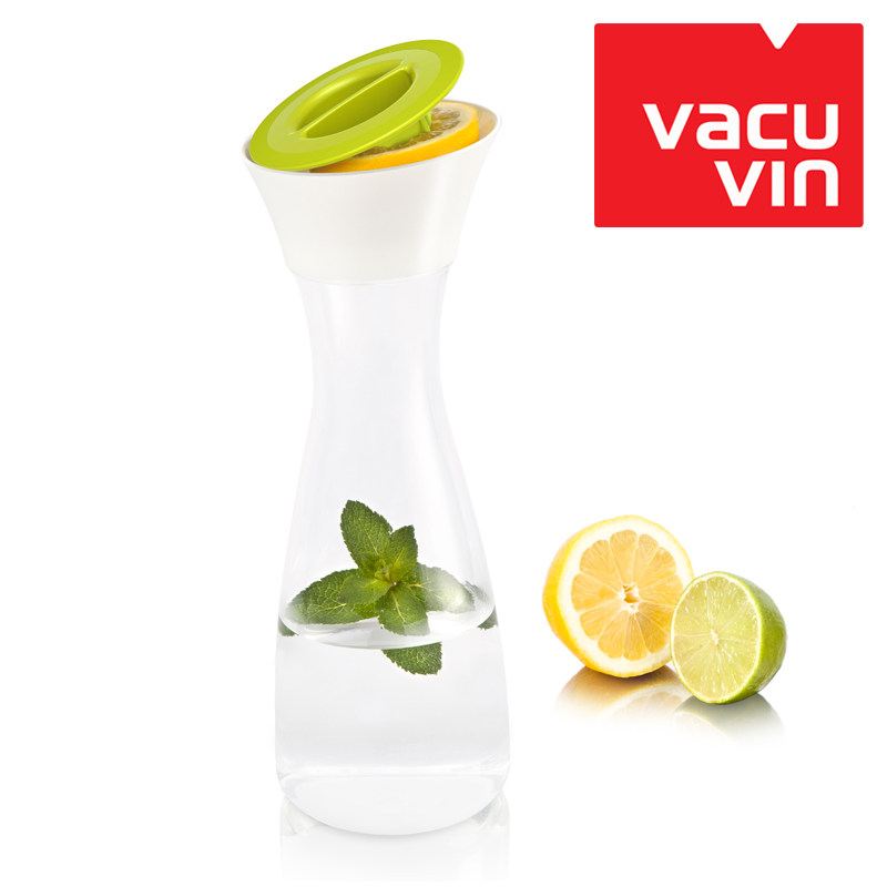 荷兰进口Vacu Vin创意柠檬压汁器 迷你水果榨汁瓶 手动果汁榨汁机
