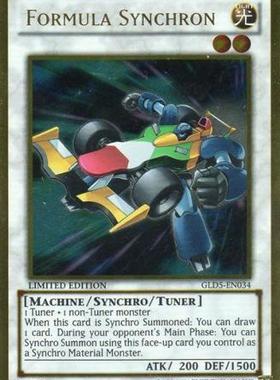 游戏王 美版 正版 - 方程式同调士 Formula/黄金/GLD5/限定