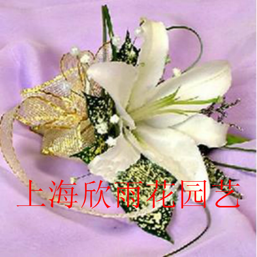 嘉宾鲜花 会议胸花 婚庆鲜花 商务胸花 上海鲜花速递 市区包邮