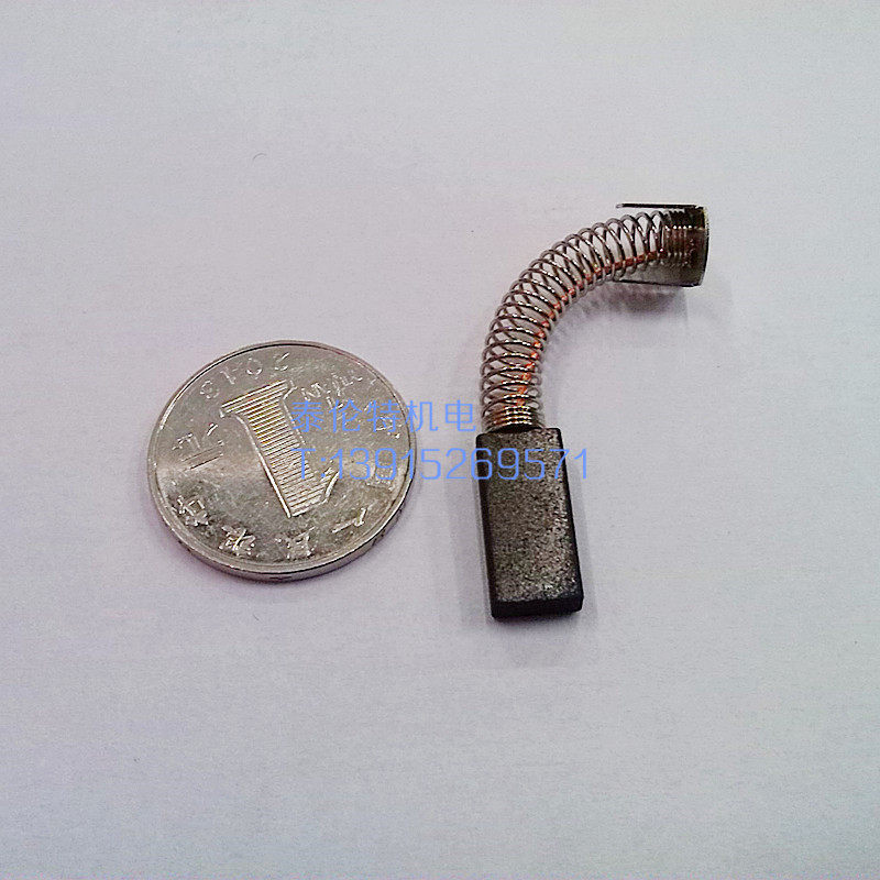碳刷4X8X18 80-2型离心机 弹簧石墨电刷 电机/马达/电动工具/