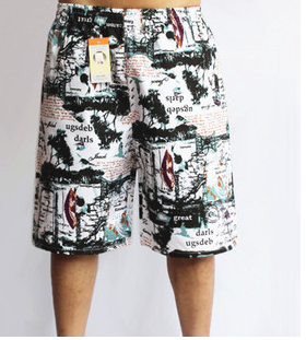 男士大码宽松休闲运动短裤