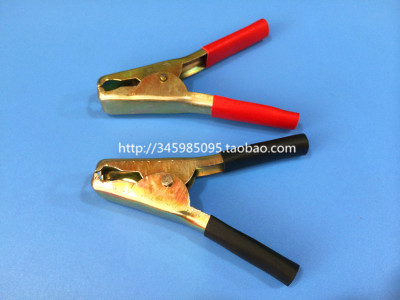中号电瓶夹 鳄鱼夹 中号接线电夹子 搭接线夹 电瓶夹 长9CM