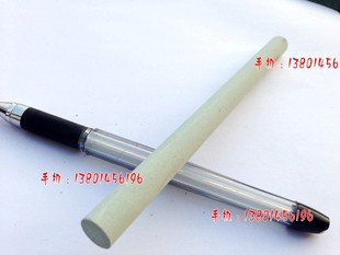绿碳化硅油石 圆柱形磨刀石棒 圆弧形绿碳油石150*10毫米磨刀石棒