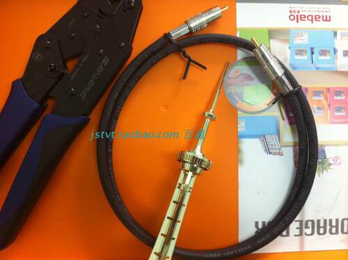 BELDEN1694F百通 75欧RCA-RCA发烧音频线 数码同轴线 压接式RCA