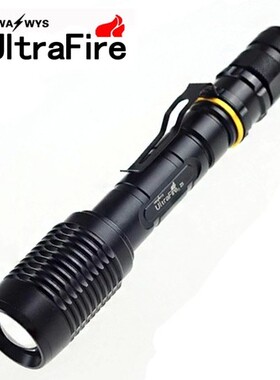 ultrafire T6 强光手电筒 2节18650加长变焦充电