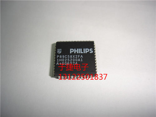 P89C58XF2FA PLCC PHILIPS原装 全新