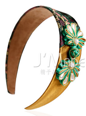 原创古典重工宽边发卡