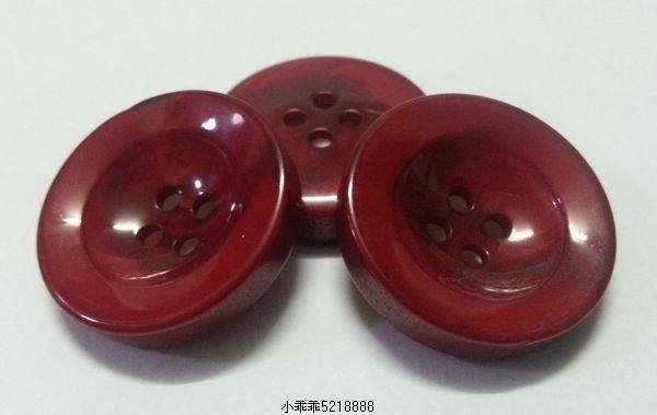 服装纽扣红色羊绒大衣风衣扣子20-30MM（有现货）
