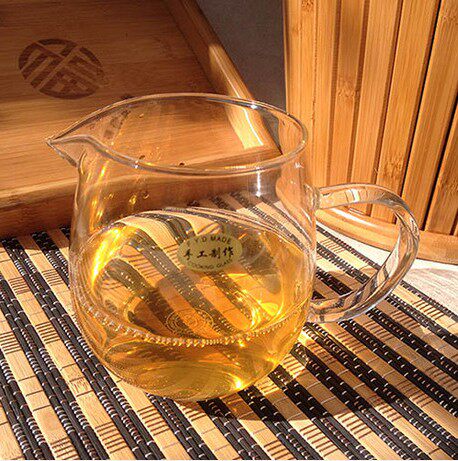 5个包邮耐高温玻璃茶具透明耐热玻璃公道杯 茶海 龙胆公杯 分茶器 - 封面